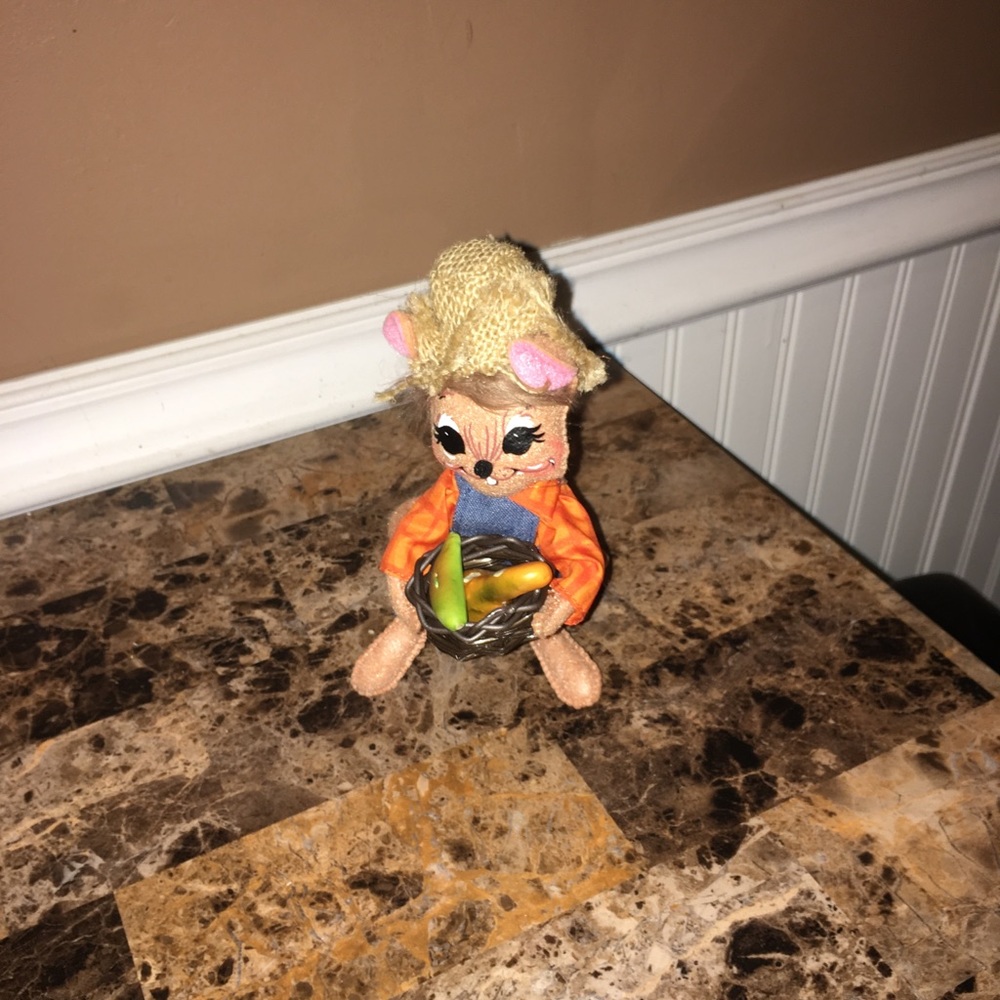 Annalee 6” 2015 Harvest Boy Mouse NWT